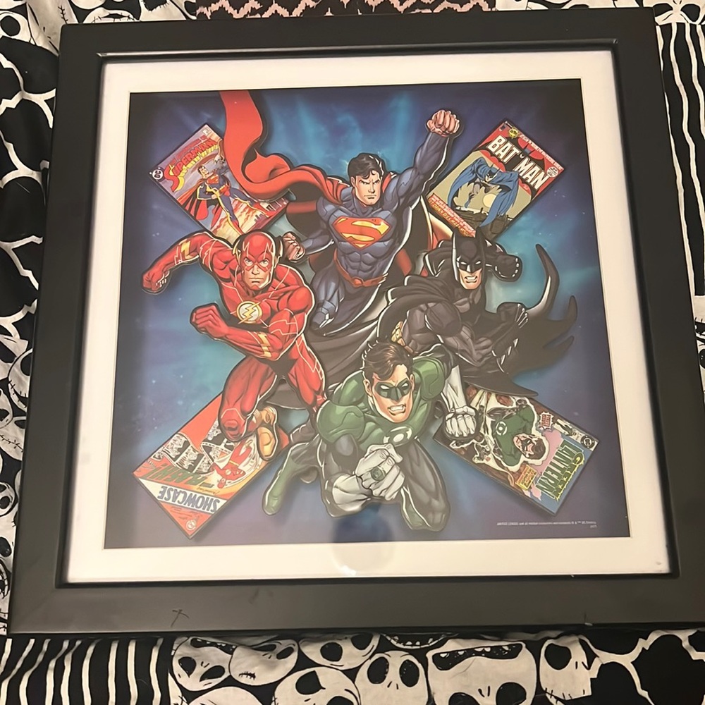 Dc wall art